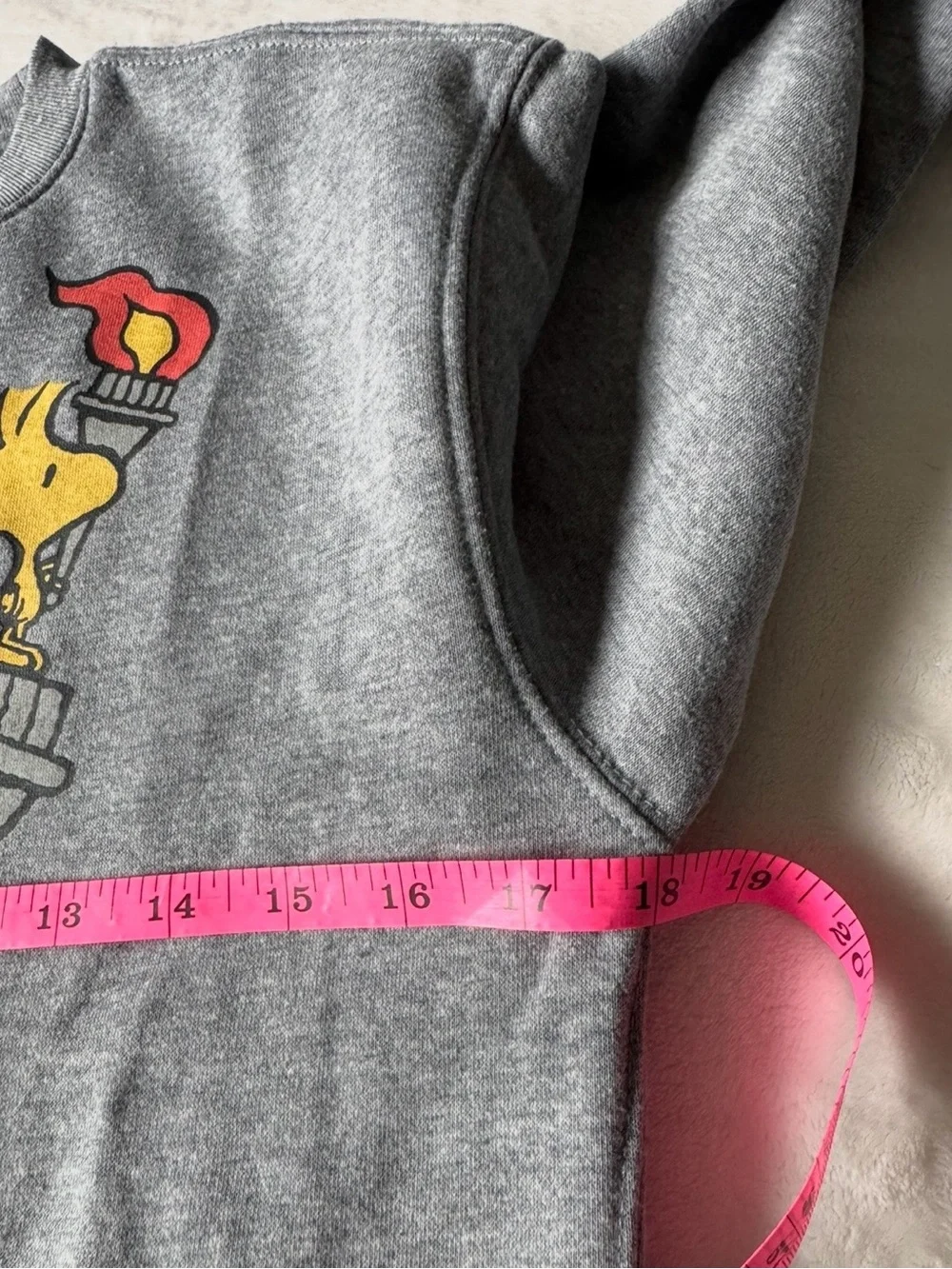 Old Navy Gray Sweatshirt with Blue Logo Tag